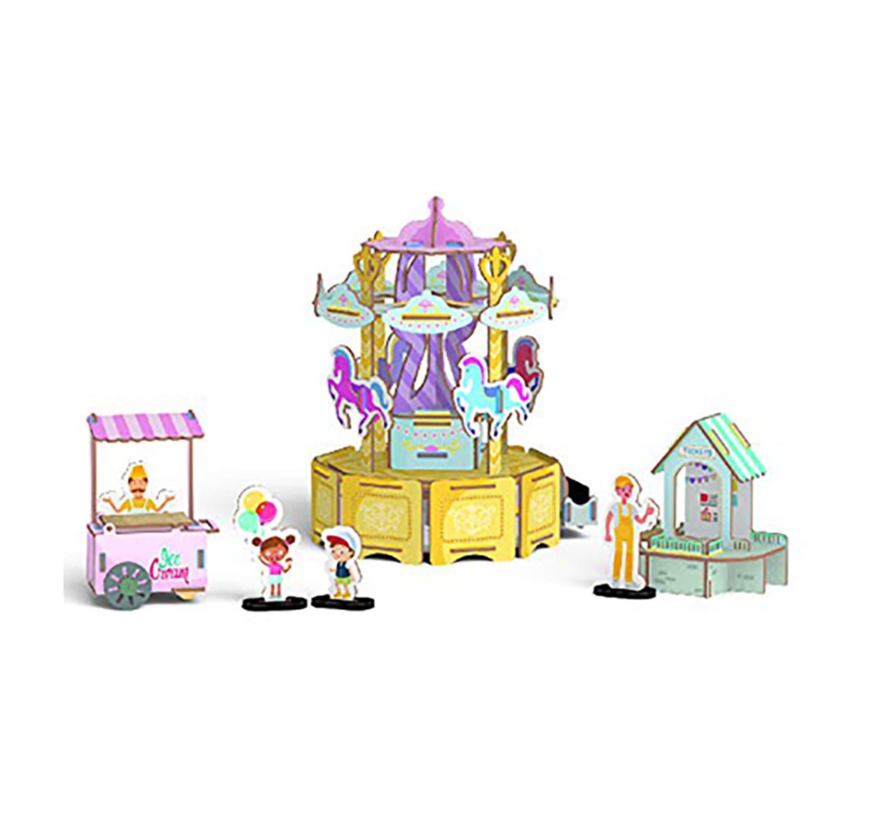 Smartivity Turn And Twinkle Merry Go Round