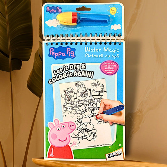 Skoodle Peppa Pig Premium Water Magic Book