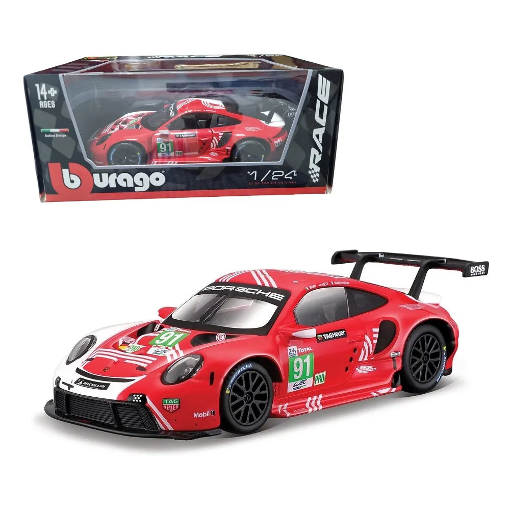 Bburago RACING series Porsche 911 RSR LeMans 2020 1/24