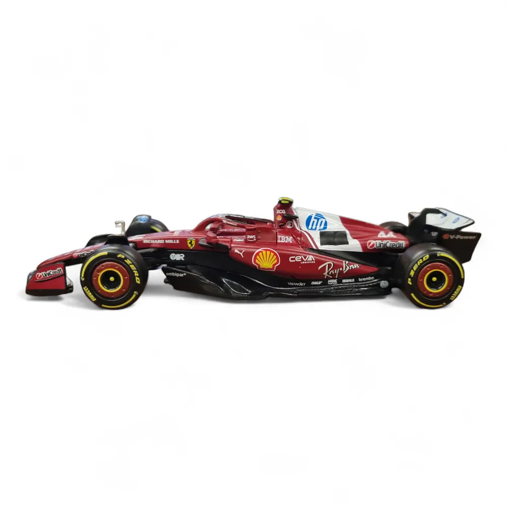 Bburago 1:43 Scale Scuderia Ferrari 2025 SF-25 Formula 1 Model #44 Lewis Hamilton