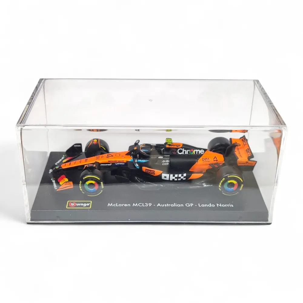Bburago 1:43 Scale Mclaren MCL39 Australian GP 2025 Formula 1 Model #4 Lando Norris