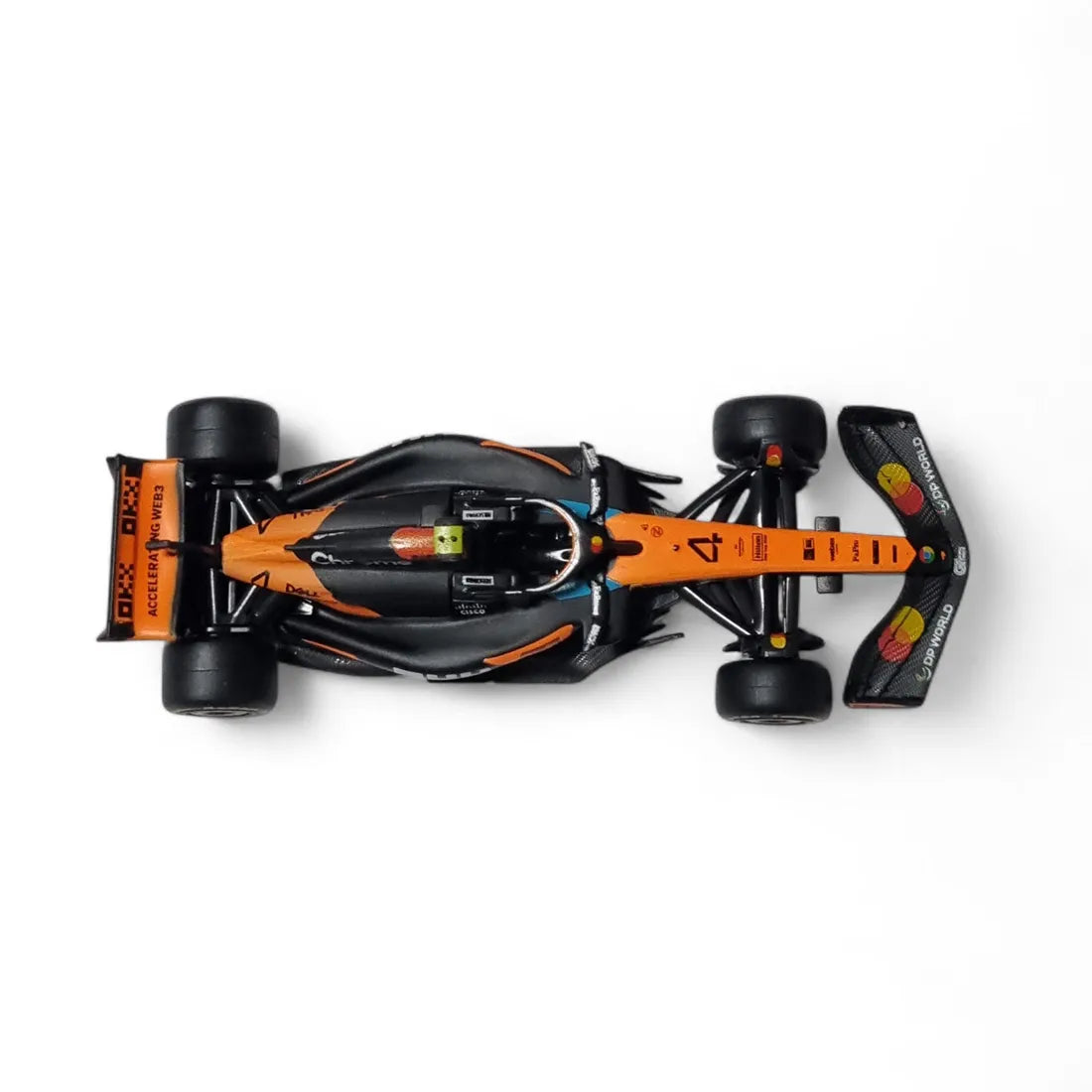 Bburago 1/64 Scale Mclaren MCL39 Australian GP 2025 Formula 1 Model #4 Lando Norris