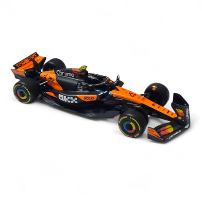 Bburago 1/64 Scale Mclaren MCL39 Australian GP 2025 Formula 1 Model #4 Lando Norris