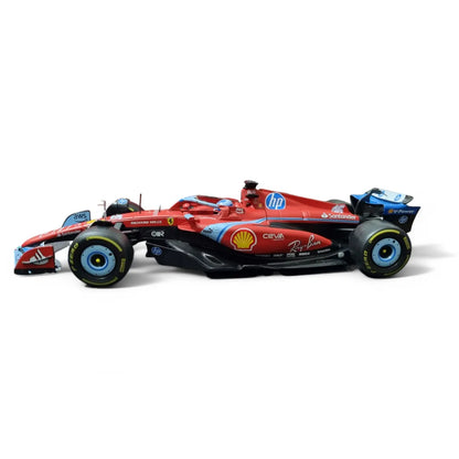 Bburago 1/18 Ferrari SF-24 Formula 1 #16 Charles Leclerc Maimi GP