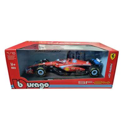 Bburago 1/18 Ferrari SF-24 Formula 1 #16 Charles Leclerc Maimi GP