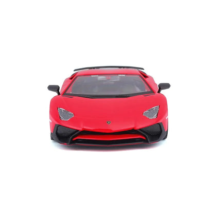 Bburago 1/24 Scale Lamborghini Aventador SV Coupe Diecast Car Red