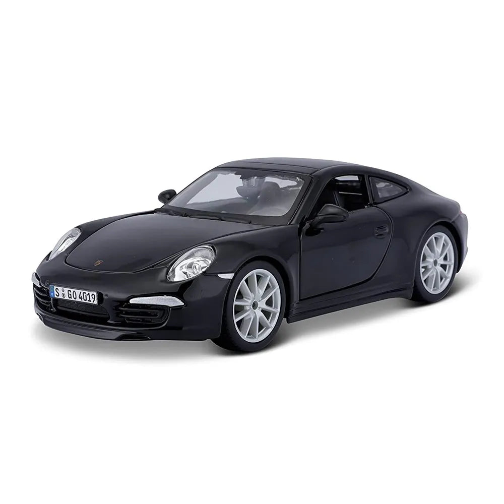 Bburago 1/24 Scale Porsche 911 Carrera Diecast Car Black
