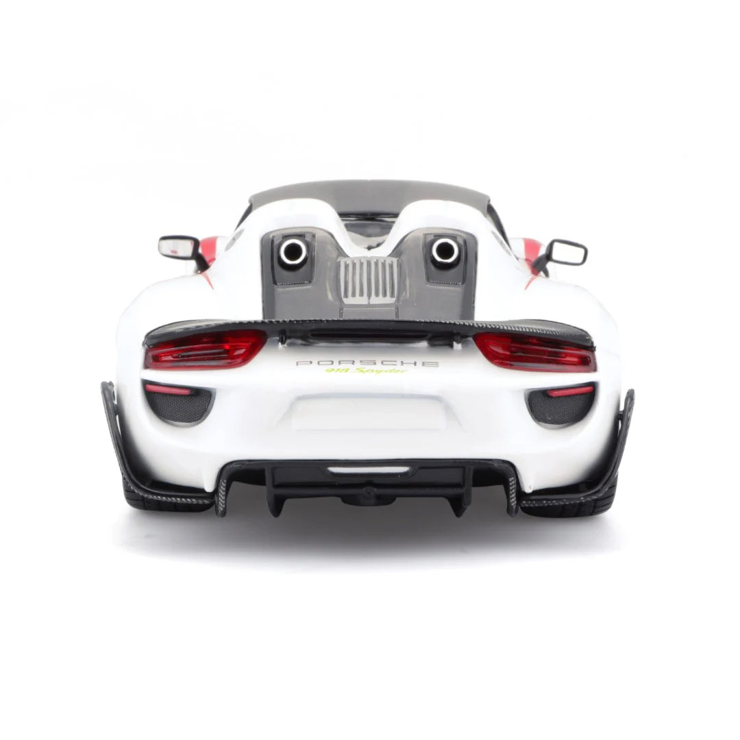 Bburago 1/24 Scale Porsche 918 Weissach Diecast Car