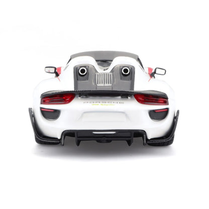 Bburago 1/24 Scale Porsche 918 Weissach Diecast Car