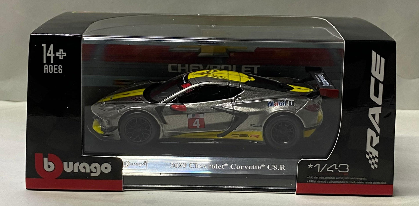 Bburago 2020 Chevrolet Corvette Racing car 1/43
