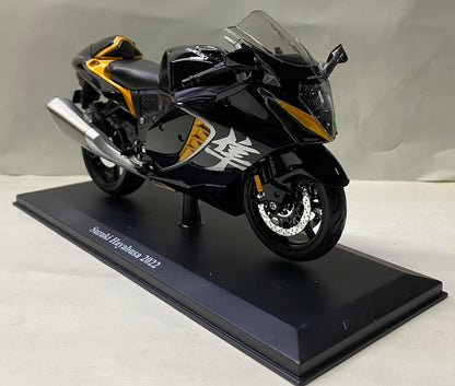 Maisto 2022 Suzuki Hayabusa bike 1/12