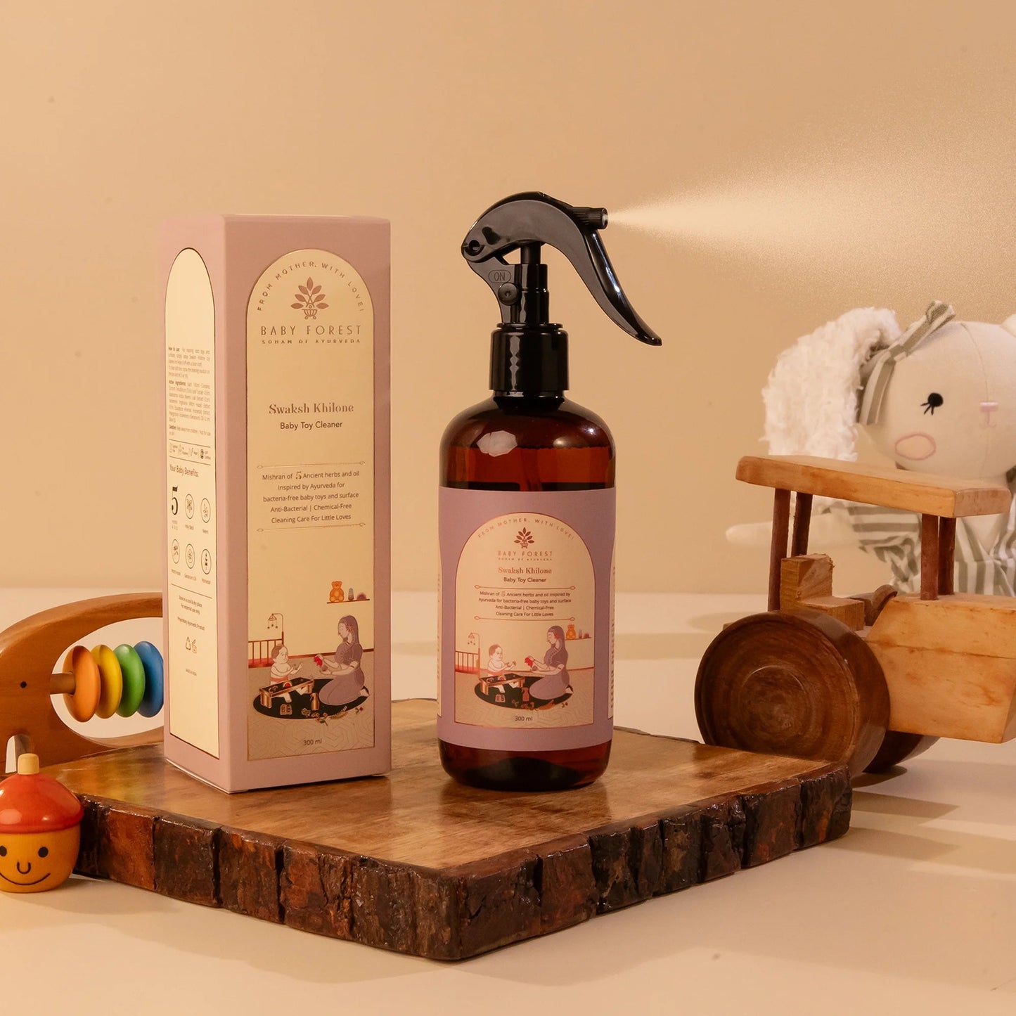 Baby Forest Swaksh Khilone Baby Toy & Surface Cleaner