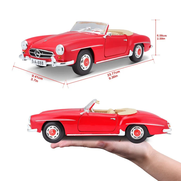 Maisto 1:18 Scale 1955 Mercedes-Benz 190SL Diecast Car Model