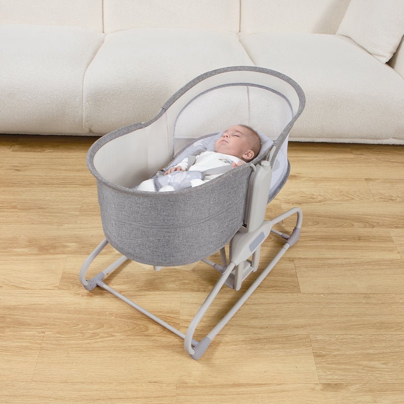 Mastela Bassinet 4 In 1 Swing & Bassinet- Lt. Grey