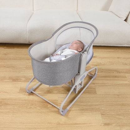 Mastela Bassinet 4 In 1 Swing & Bassinet- Lt. Grey