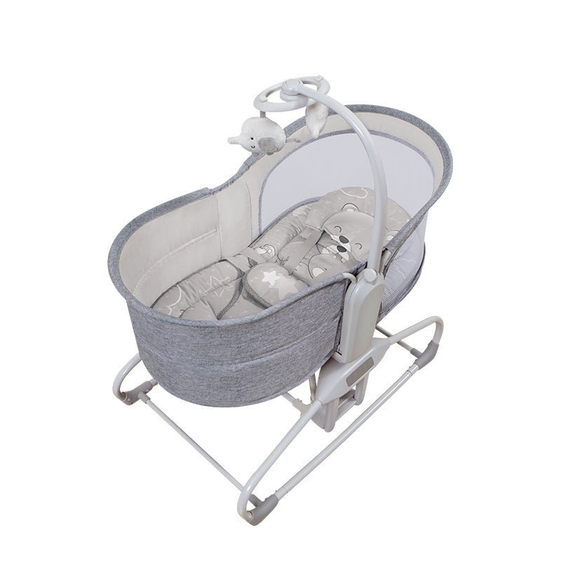 Mastela Bassinet 4 In 1 Swing & Bassinet- Lt. Grey
