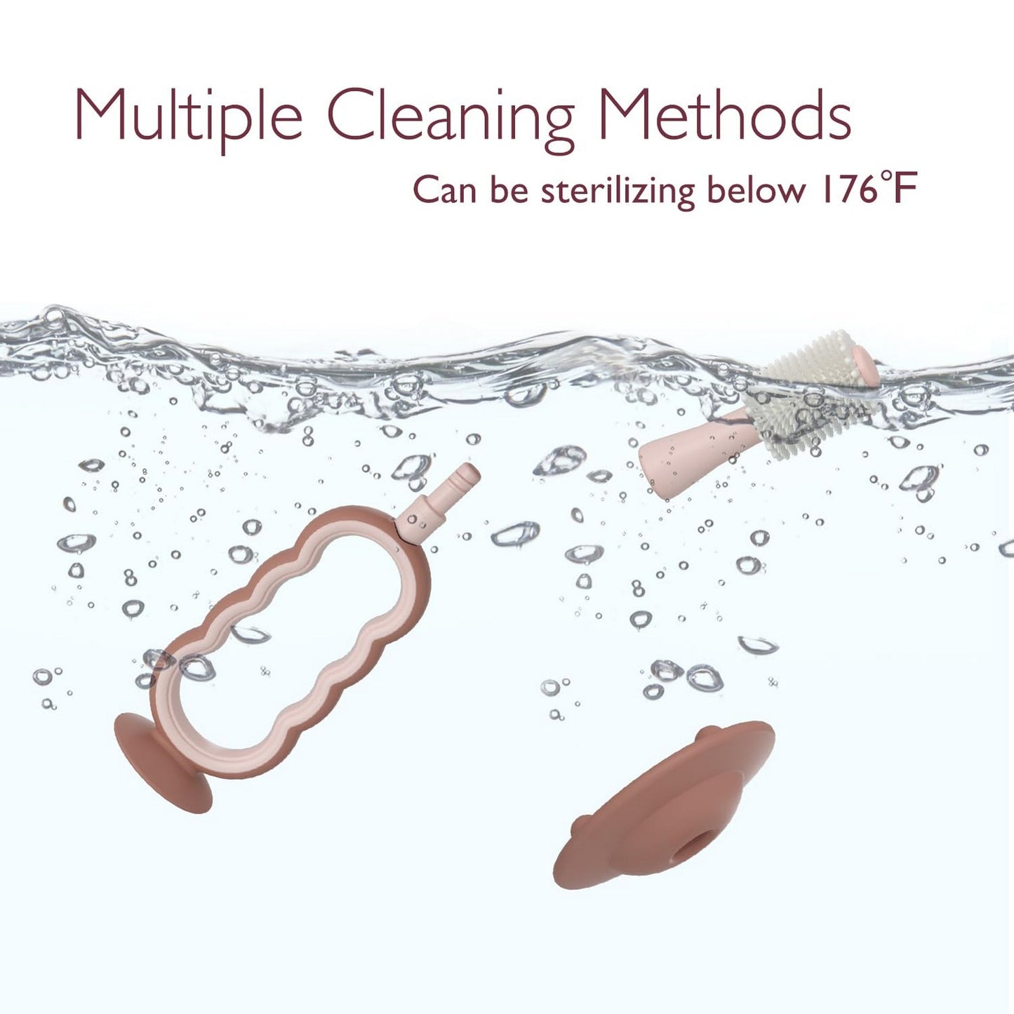 Momcozy Baby 360 Soft Silicone Bristles Tooth Brus