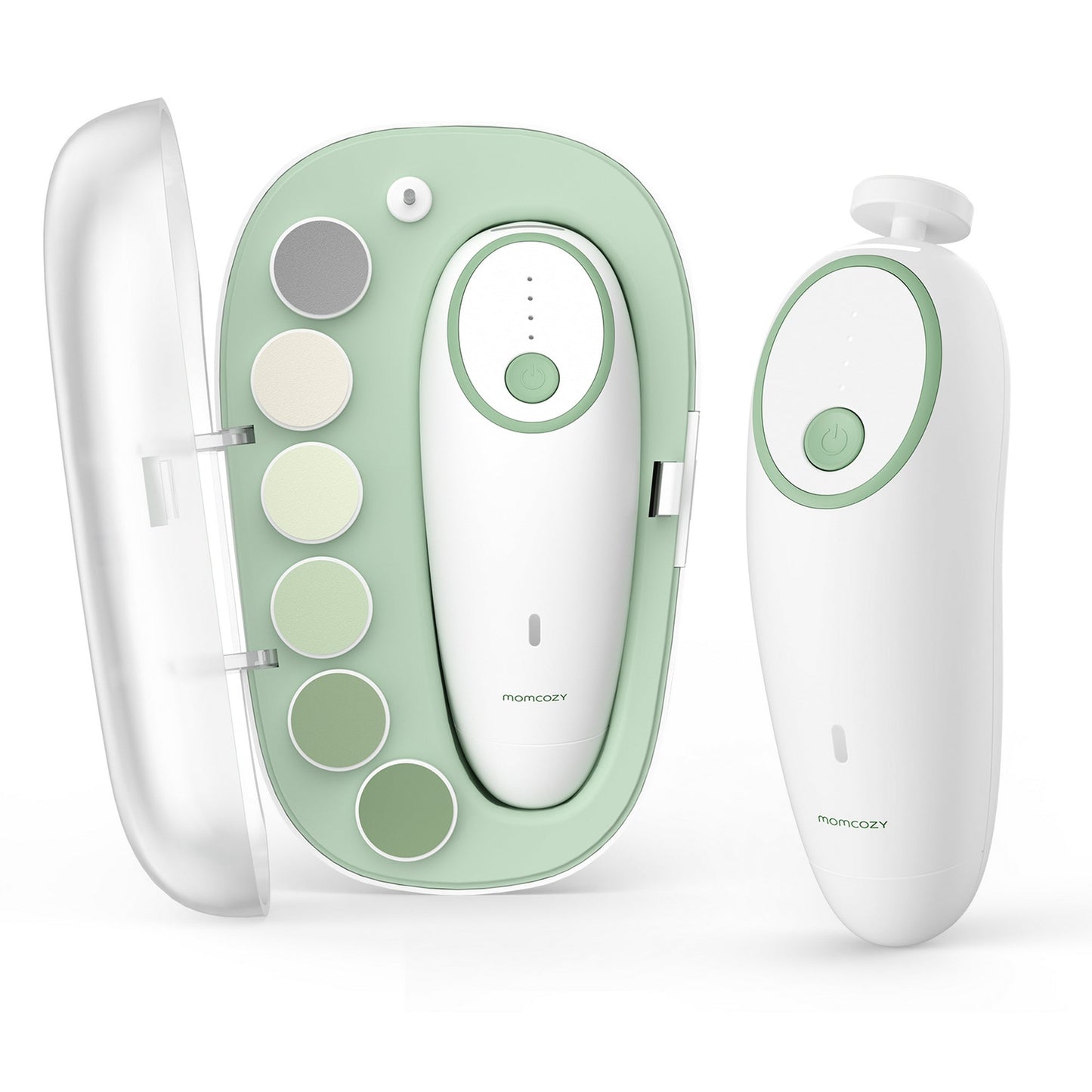 Momcozy Baby Electric Nail File Grooming Green