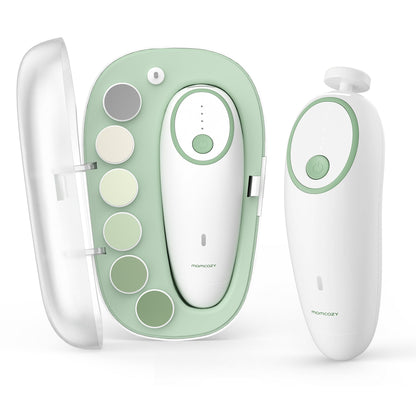 Momcozy Baby Electric Nail File Grooming Green