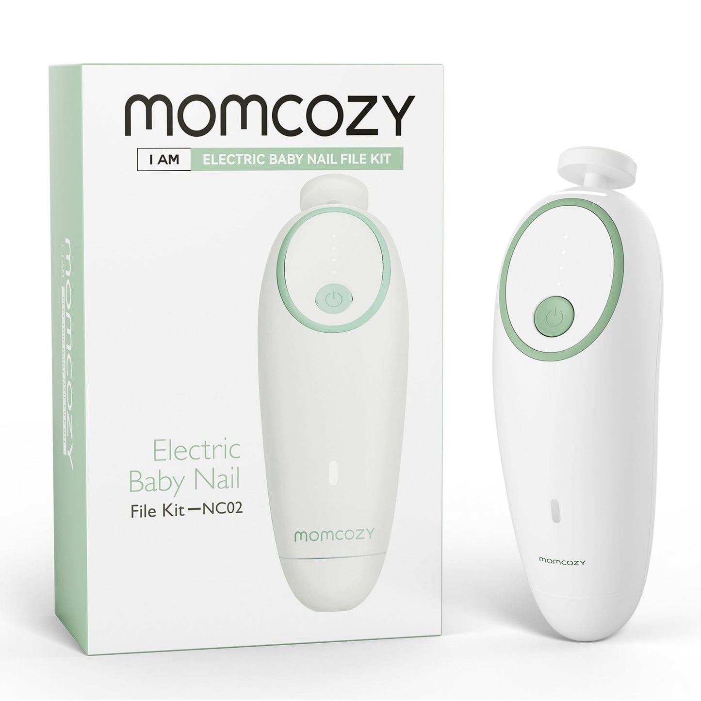 Momcozy Baby Electric Nail File Grooming Green