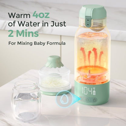 Momcozy Superfast Portable Breast Milk & Water Warmer for Travel