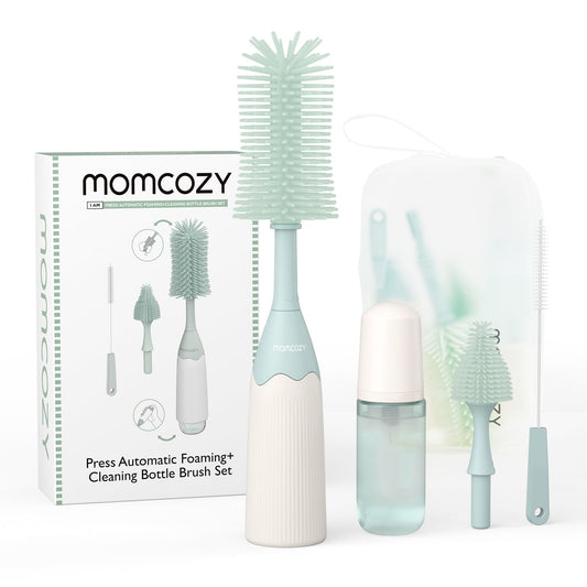 Momcozy Push-Press Design Bottle Brush Kit