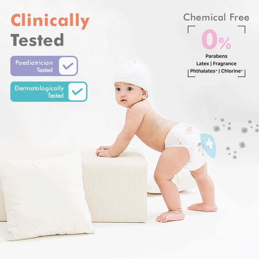 R for Rabbit Feather Diapers M