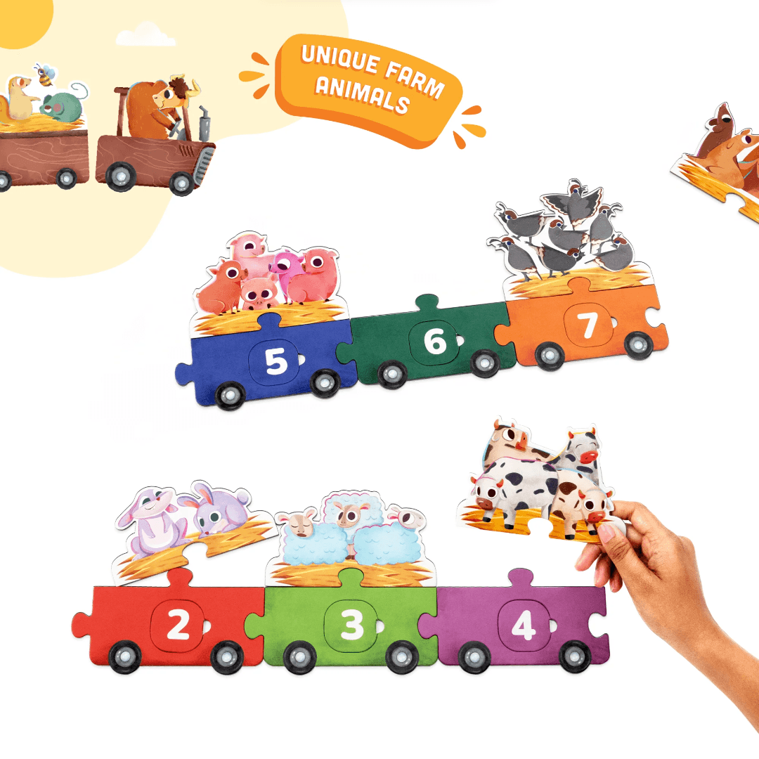 Dabble 123 Ride With Animals