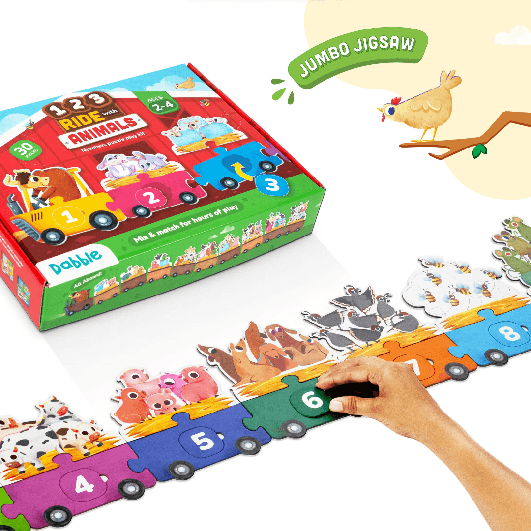 Dabble 123 Ride With Animals