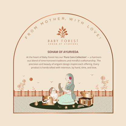 Baby Forest Dining Mat and Coaster Set for Kids